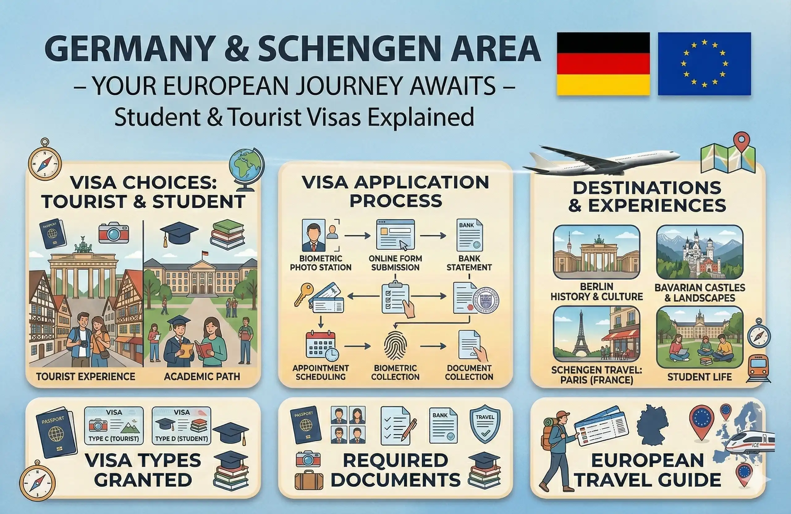 วีซ่าท่องเที่ยว และ วีซ่านักเรียน