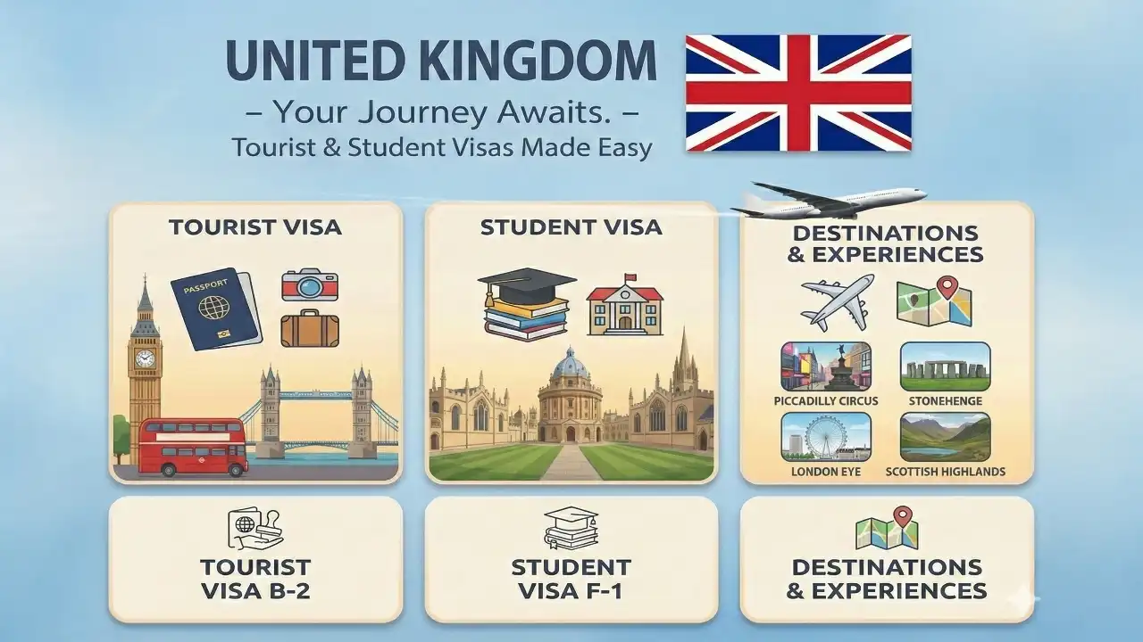 วีซ่าท่องเที่ยวอังกฤษ